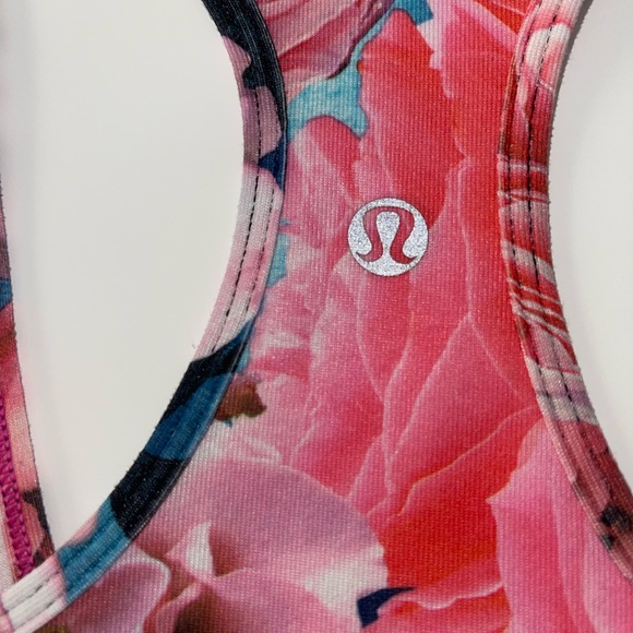 Lululemon Floral Tank Top Size 4. - Picture 6 of 7